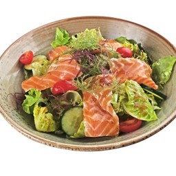 Salmon Sashimi Salad