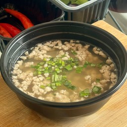 ต้มหมูสับมะนาว