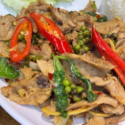 ผัดฉ่าเป็ด(กับข้าว)