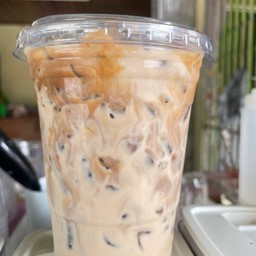 คาราเมลลาเต้เย็น