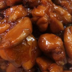 ไก่หวาน (กับข้าว)