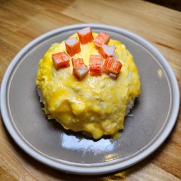 ข้าวไข่ข้นปูอัด