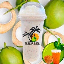 มะพร้าวปั่นนมสด ชาไทยพันธุ์ไทย