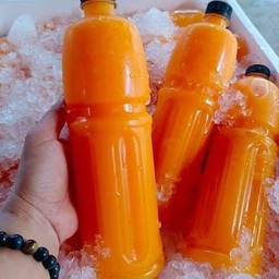 1000ml.(มีเนื้อส้ม) ขวดลิตรใหญ่