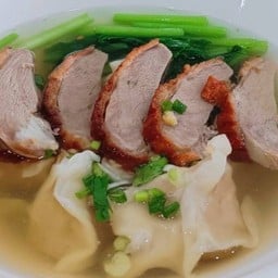 เกี้ยวกุ้ง เป็ดย่าง