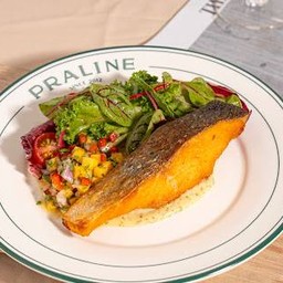FRESH NORWEGIAN SALMON STEAK SALSA