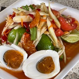 ตำไทยไข่เค็ม