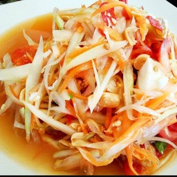 ตำไทยไข่เค็ม