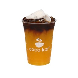 อเมริกาโน่มะพร้าว น้ำส้มสด (เย็น)