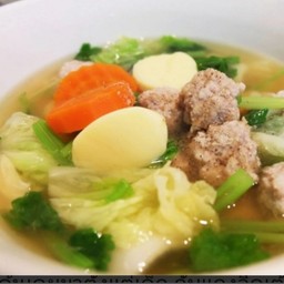 ต้มจืดเต้าหู้หมูสับ