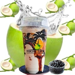 มะพร้าวปั่นนมสด บราวชูการ์