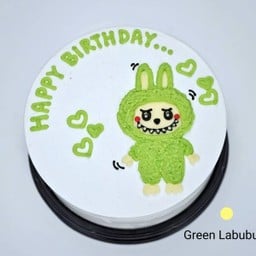 Green Labubu