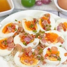 ข้าวไข่ต้ม เน้นอิ่ม เน้นคลีน (ไข่3ฟอง)