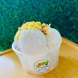 ไอติมกะทิสดถ้วยเล็ก