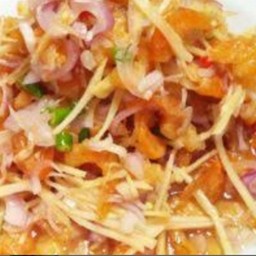 ยำกุ้งแห้ง