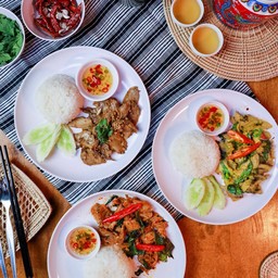 เขียวหวานหมู(กับข้าว)