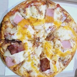 ข้าวโพดแฮมชีสถาด7นิ้ว