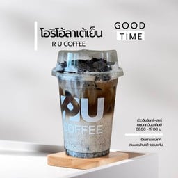 โอริโอ้ลาเต้เย็น🥤🍪