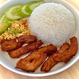 ข้าว+หมูเส้น(สันใน)