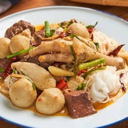 แกงป่าตีนไก่(เป็นกับ)