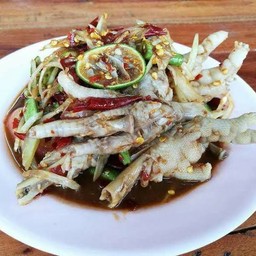 ตำตีนไก่