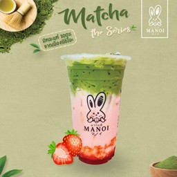 สตรอว์เบอร์รี่ มัทฉะ ลาเต้