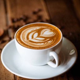 ลาเต้ร้อน