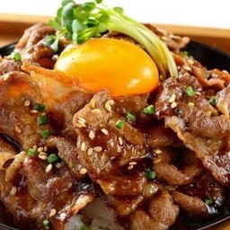 ข้าวสันคอสไลด์ย่างซอสเทอริยากิ (L)