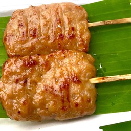 หมูปิ้งนมสด สุตร หมูนุ่ม by เมียทนาย ( 1 ไม้)