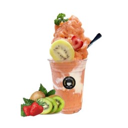 กีวี่+สตรอเบอร์รี่โยเกิร์ต