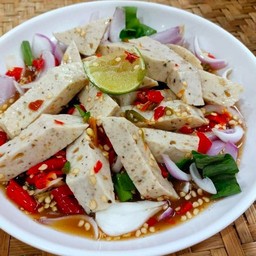 ยำแซ่บหมูยอ  ปลาร้า ไม่ปลาร้า