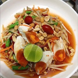 ตำไทยไข่เค็ม