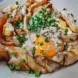 ก๋วยเตี๋ยวคั่วไก่ นางฟ.&อาหารตามสั่ง