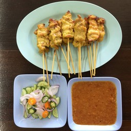หมูสะเต๊ะ 15 ไม้
