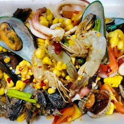 ตำข้าวโพดทะเลระเบิด