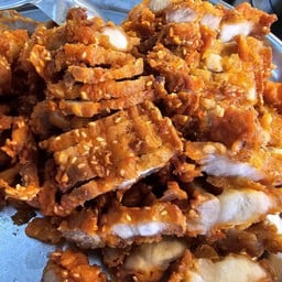 หมูสามชั้นทอด