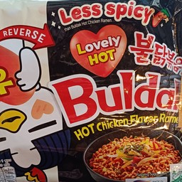 มาม่าเกาหลี แห้ง เผ็ดน้อย