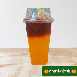 กาแฟ+น้ำส้ม