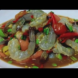 ตำกุ้ง สด/ลวก