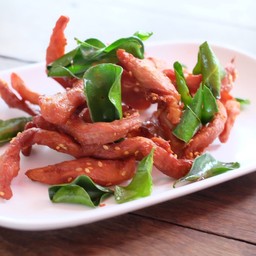 หมูแดดเดียว.