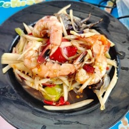 ตำกุ้งสุก