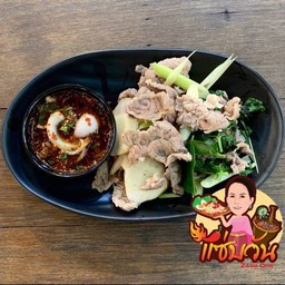 เนื้อลายลวกจิ้ม