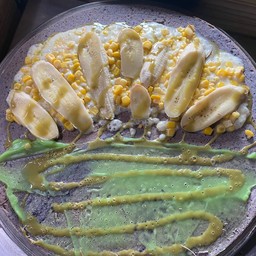 เครปข้าวโพดชีส กล้วยหอม