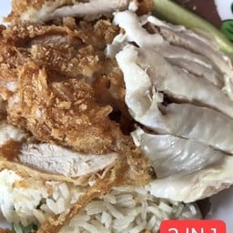 ข้าวมันไก่ตั้งตัว@ตลาดเช้าลาดสวาย ศูนย์อาหารตลาดกลางลาดสวาย