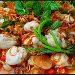 พล่าหอยนางรมสด