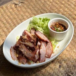 คอหมูทอด