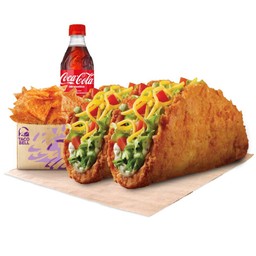 Double Naked Chicken Taco Combo
