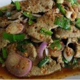 ข้าวราดตับหวาน