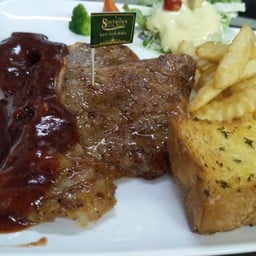 สเต็กทีโบนซอสบาร์บีคิว