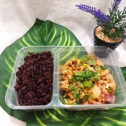 ลาบไก่คั่ว